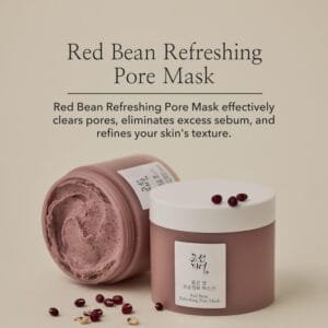 beauty of joseon red bean refreshing pore mask 140ml 3 masque purifiant Beauty of Joseon Red Bean