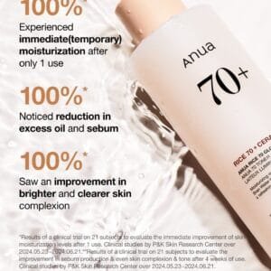 ANUA - Rice 70 Glow Milky Toner